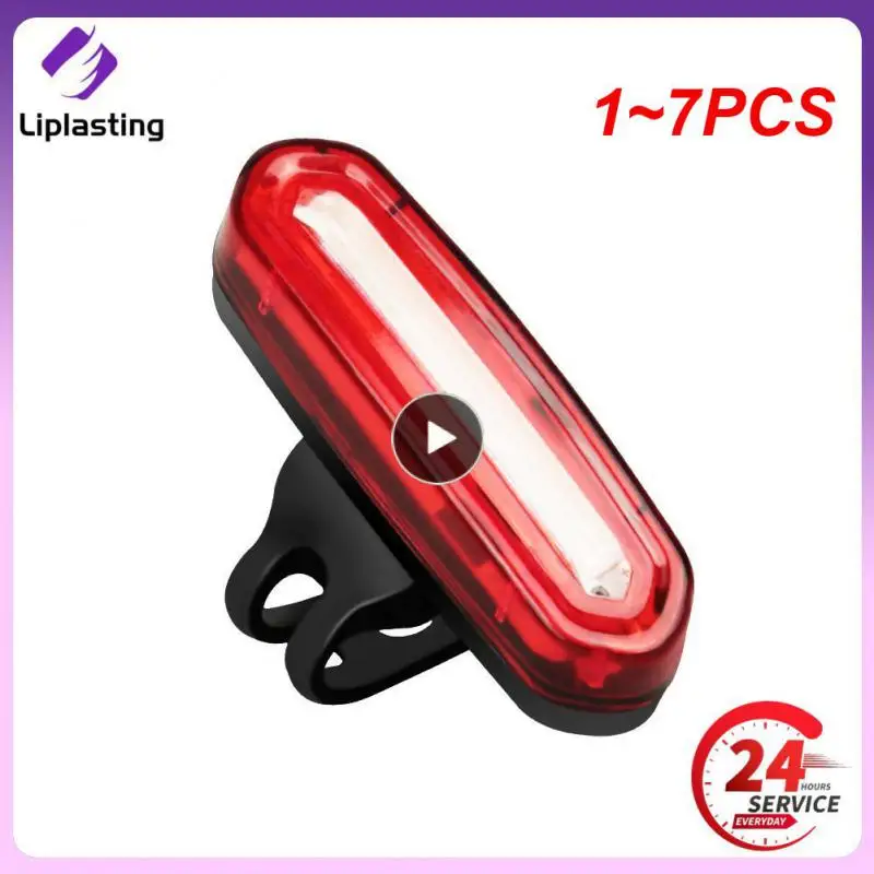

Задний фонарь для велосипеда, водонепроницаемый, с Usb-зарядкой, 1-7 шт.