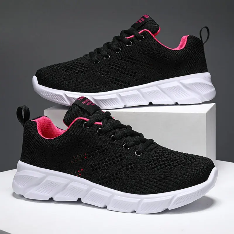 Summer Sneakers Women Light Weight Casual Shoes Slip on Lazy Shoes Comfortable Couple jogging shoe Soft Breathable Net Shoes
