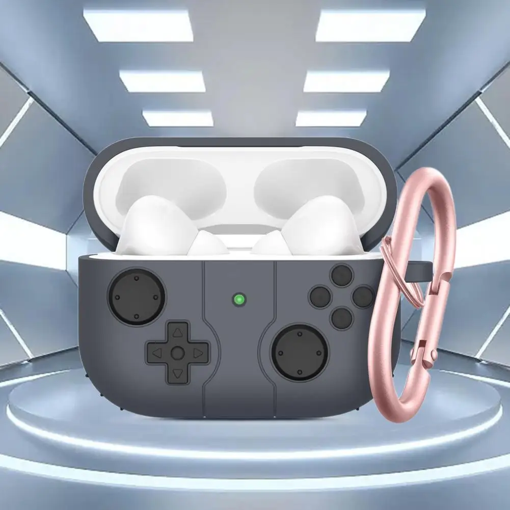 

Портативный чехол для наушников с карабином пыленепроницаемый Bluetooth-Совместимый Чехол для наушников защитные наушники