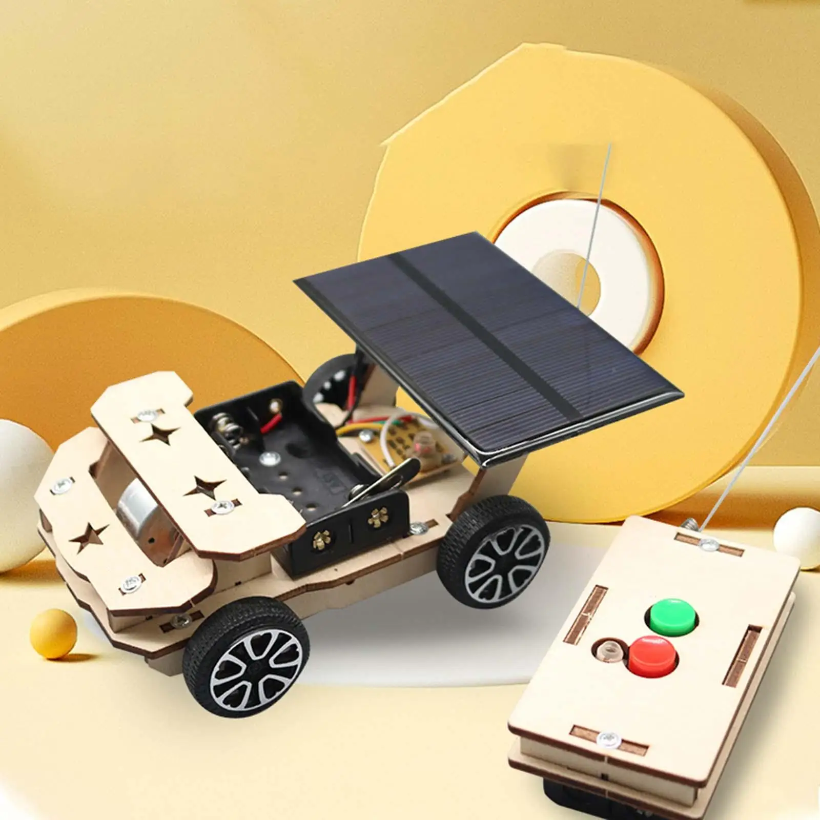 

Мини-модель радиоуправляемого автомобиля, сборная обучающая игрушка, Игрушечная машина с дистанционным управлением