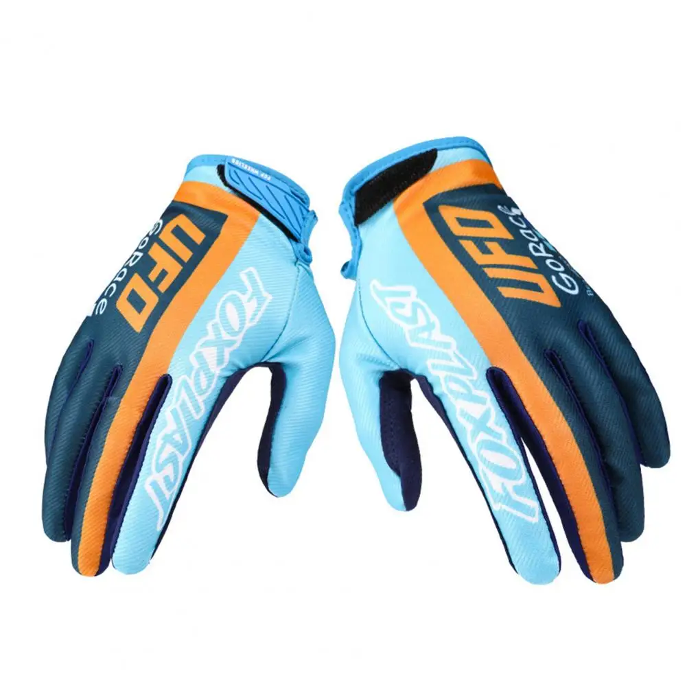 

1Pair Biking Gloves Practical Accessory Wear-resistant for Bike Racing Motorcycle Sports Gloves Full Finger Glove