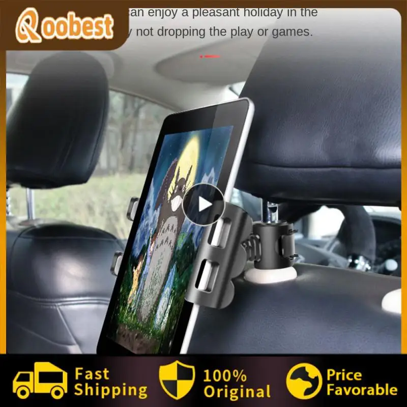 

Stable Mobile Phone Tablet Holder Rear Seat Bracket Durable Car Phone Holder Multifunctional Car Interior Accessories Practical