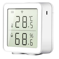 smart wifi temperature and humidity detector indoor wireless temperature and humidity sensor for alexagoogle home