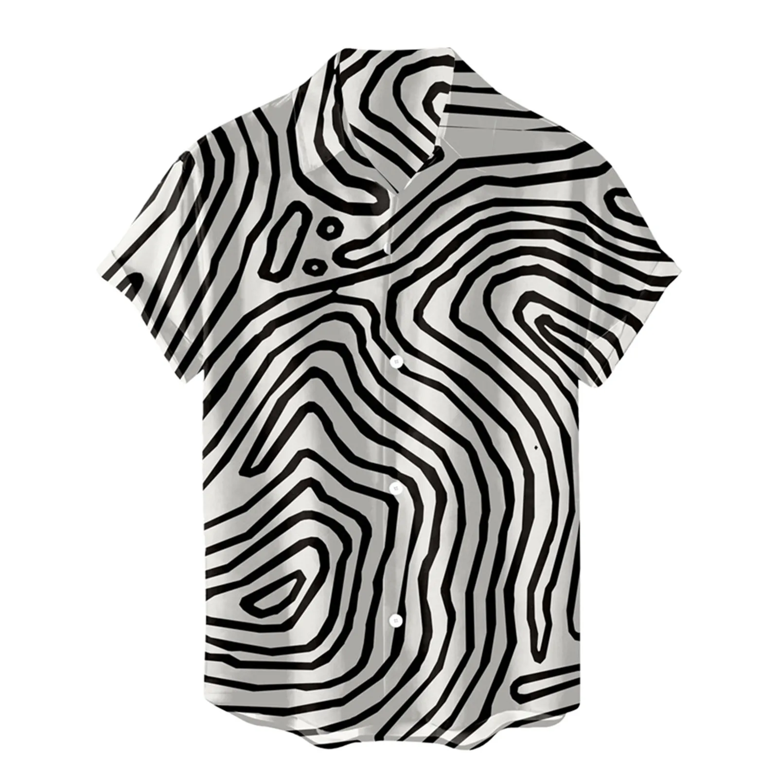 

Мужская рубашка с коротким рукавом, летняя пляжная рубашка с коротким рукавом, принтом s, на пуговицах