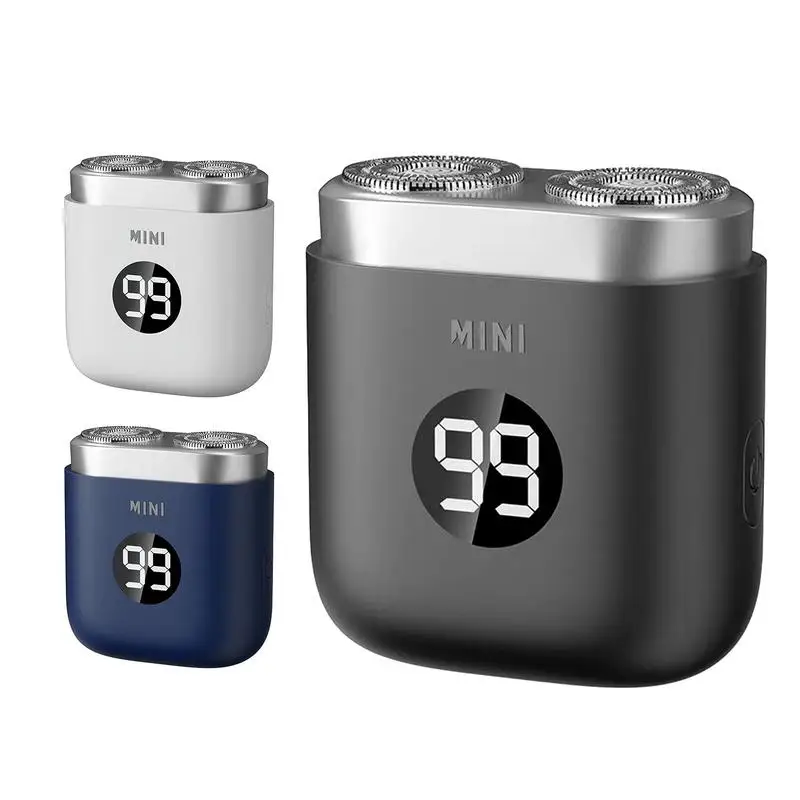 Карманная электробритва компактный USB-зарядка мужской триммер для бороды