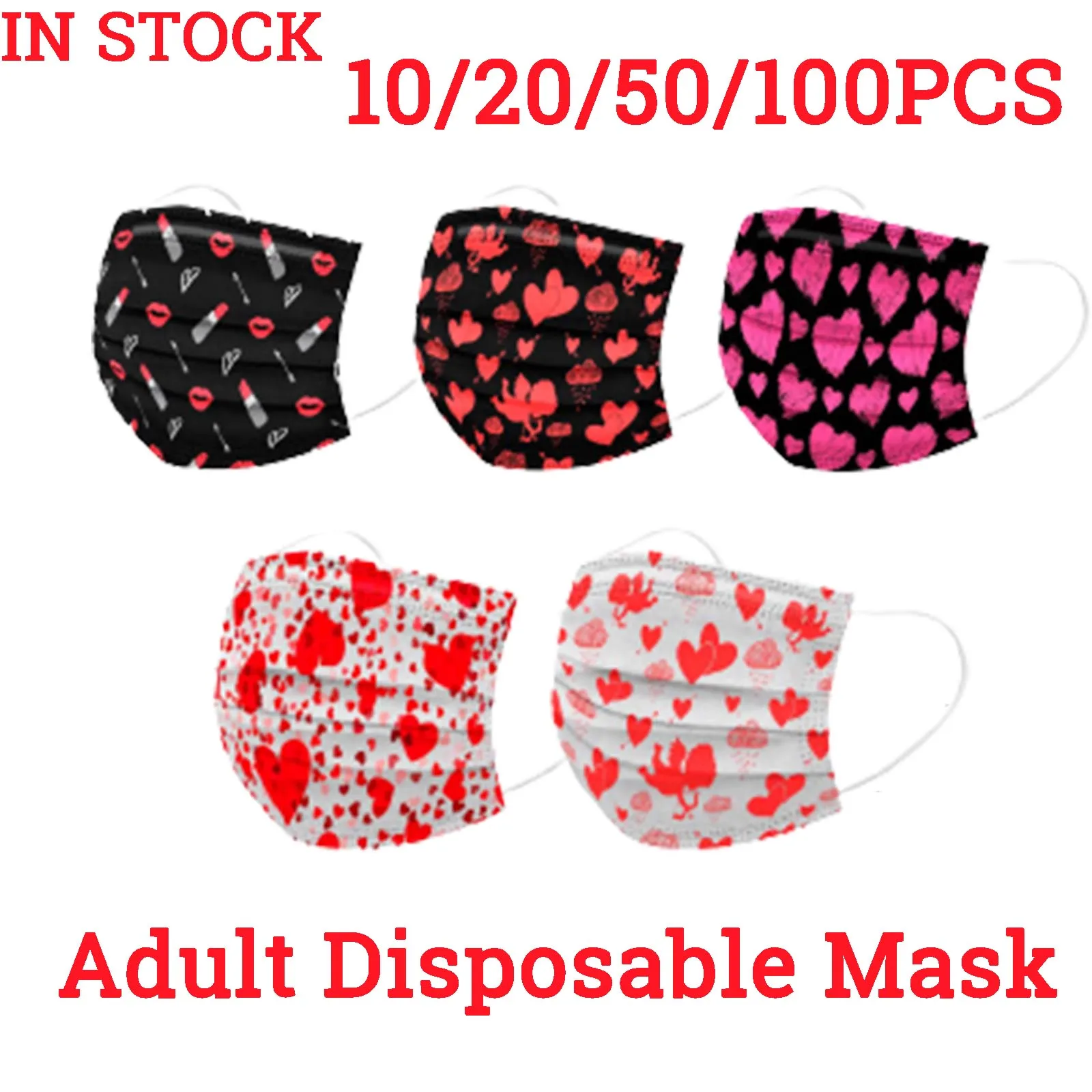 10/20/50/100 шт., маски для лица 10/20/50/100 шт., маски для лица
