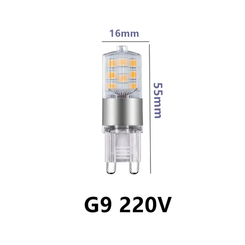 Светодиодная лампа G9 Gatetop 2.5-3 Вт