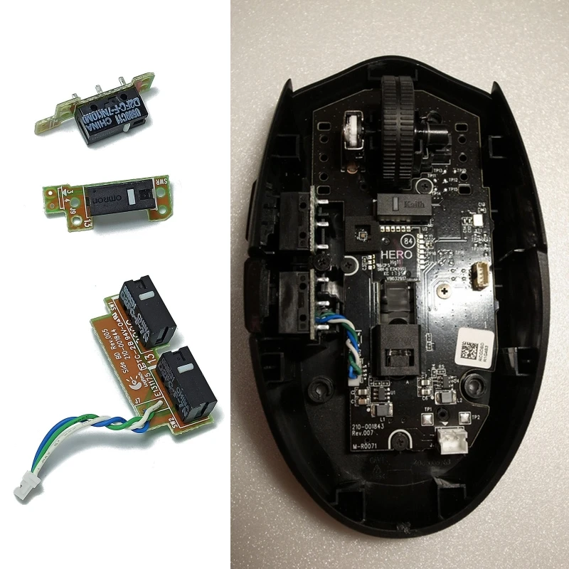 Для G304 G305 маленькая кнопочная плата Материнская Micro-motion левая и правая кнопки