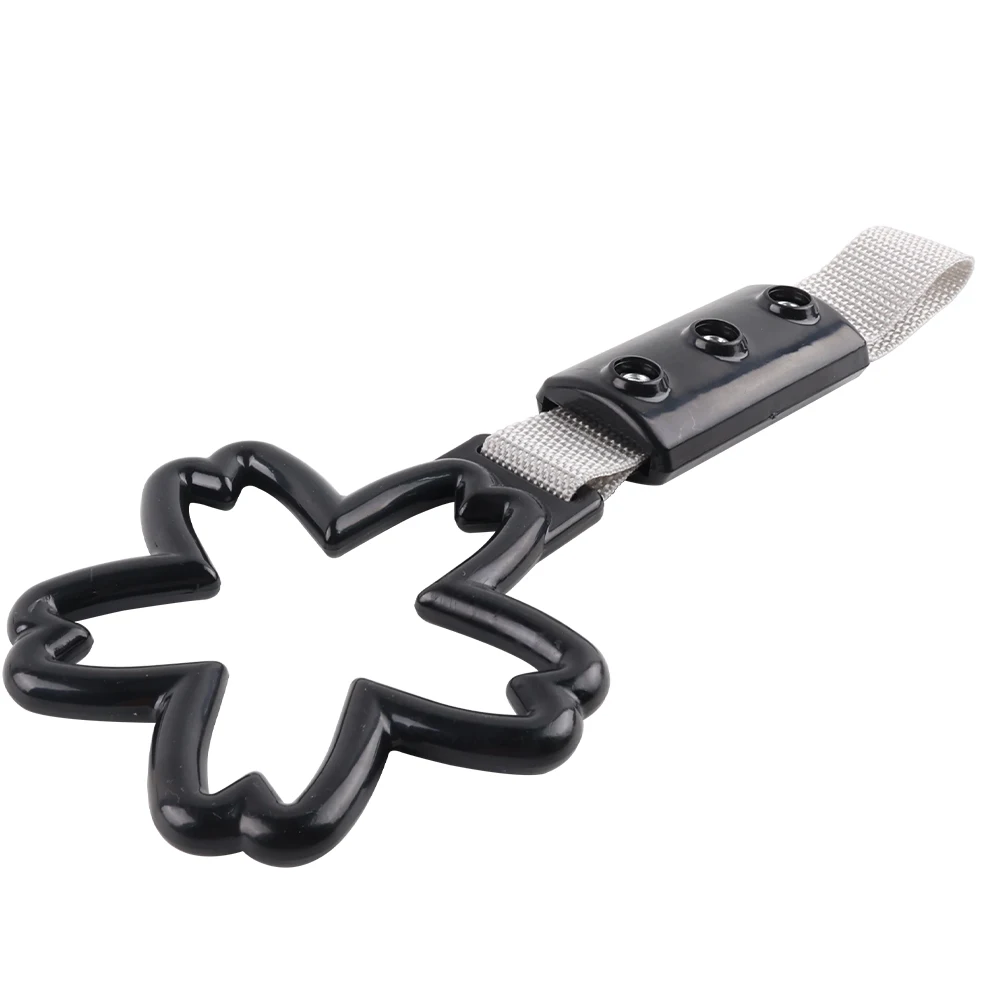 

Ремень в форме цветка вишни Jdm для поезда, автобуса, ручной ремень для дрифта, аксессуары для дрифта, автомобильные аксессуары, автомобильный ремень в форме сакуры, передний буксировочный крючок