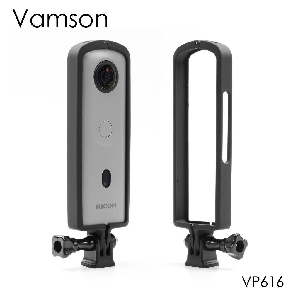 

Vamson for Ricoh Theta SC2 Frame Mounting Black Accessory for Ricoh Theta SC2 360 Panoramic Camera Accessories VP616