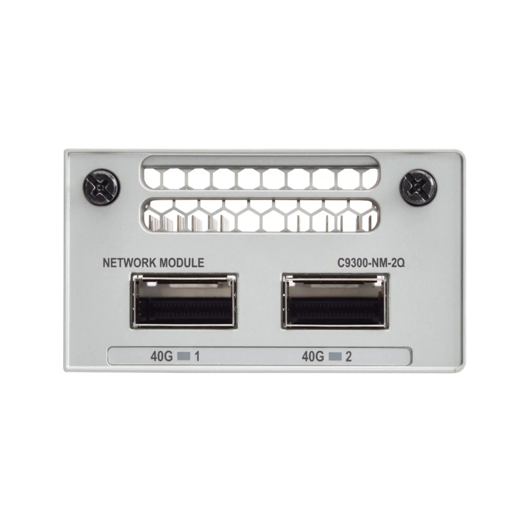 C9300-NM-2Q= Сетевой модуль C9300 2 x 40GE QSFP запасной