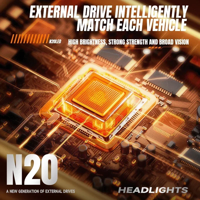 Фото OVEHEL 20 Боковые светодиодные лампы 20000LM 300W Canbus 360 H7 Светодиодные автомобильные фары H11 HB3 9005 HB4 9006 Автоматические противотуманные фары Мини-лампа №5
