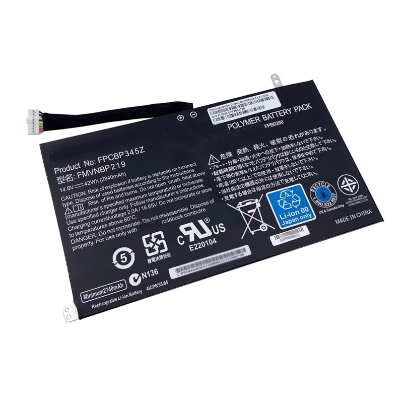 Новый оригинальный FMVNBP219 FPCBP345Z FPB0280 Аккумулятор для ноутбука FUJITSU LifeBook UH572 UH552