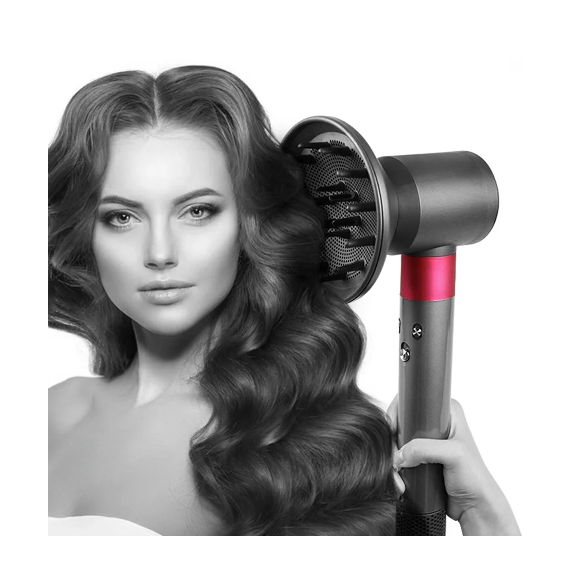 Адаптер крепления для Dyson Airwrap Styler HS01 HS05 преобразуя стайлер завивки воздуха в фен B