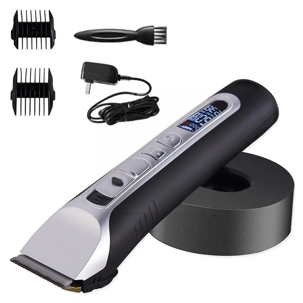 

Electric Hairdresser Mens Hair Auto Fading Clipper Trimmer Cordless Household Haircut Professional Kit Men Scissors K8I6