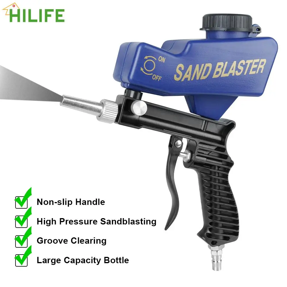 

Adjustable Blasting Machine Rust Blasting Device Pneumatic Sandblasting Set Pneumatic Blasting Gun Set Gravity Sandblasting Gun