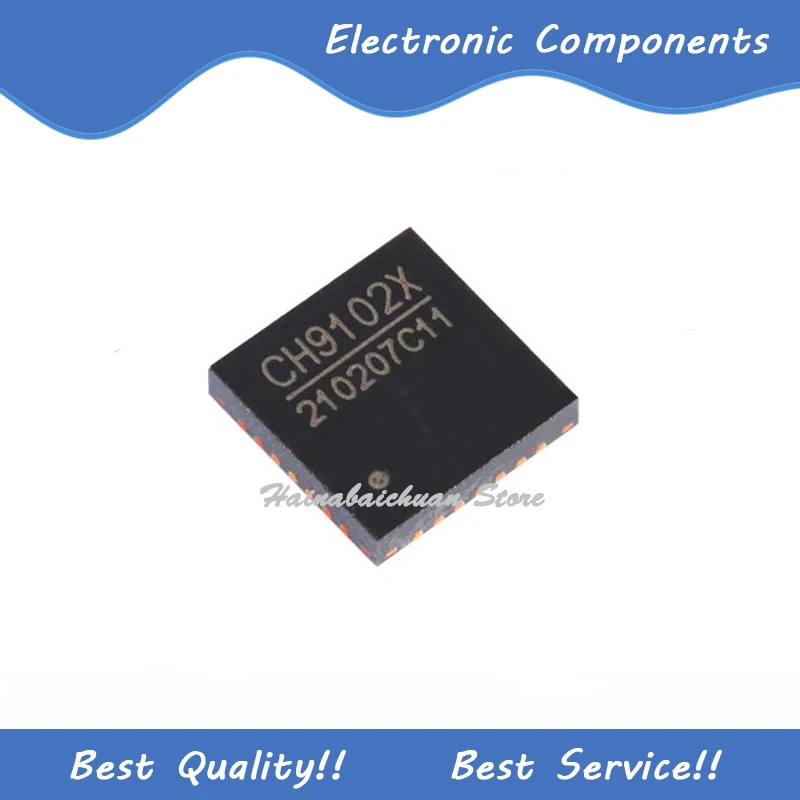 

10 Pcs/Lot CH9102X QFN28 New and Original In Stock