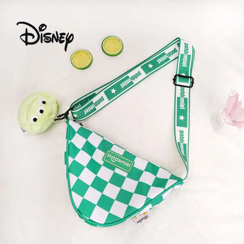 Disney 2023 New Women's Crossbody Bag Fashion Advanced Two Piece Set Women's Bag Cartoon Personalized Design Girls' Shoulder Bag