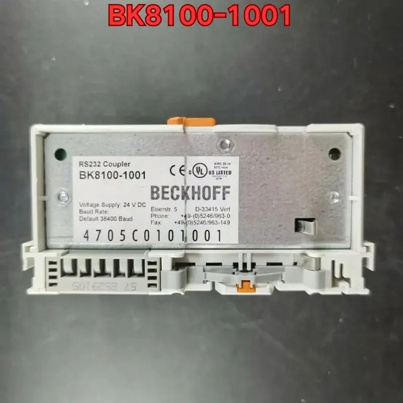 Бывший в употреблении функциональный тест модуля ПЛК BK8100-1001 обычно (art.: 3920cb3339efd) - 3920cb3339efd