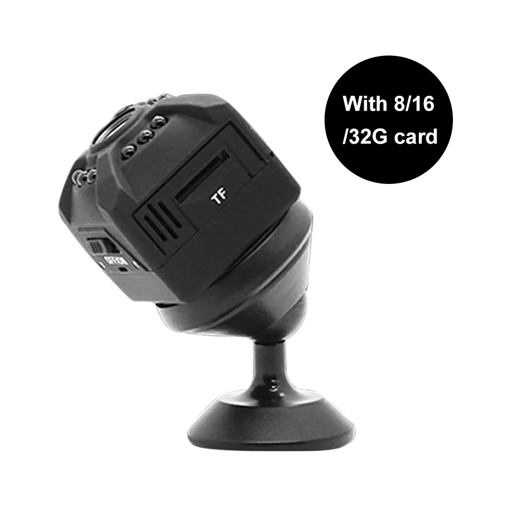 

1080P HD Mini Security Camera IR Night Vision WiFi IP Surveillance Cameras Built-in Microphone Support TF Card Remote Monitoring