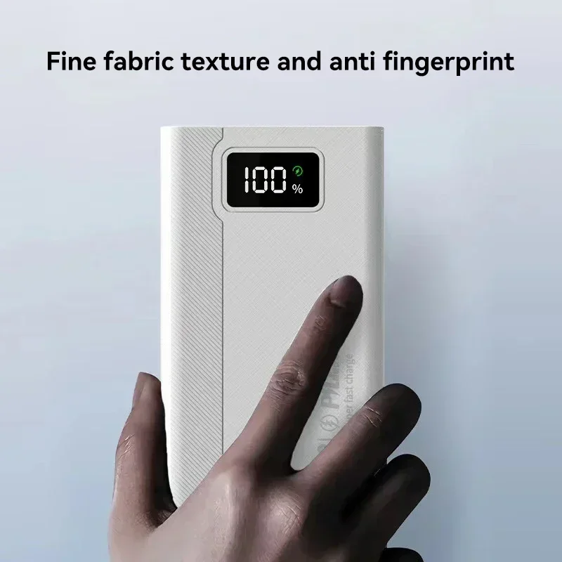 Ranwomen Power Bank 50000 мАч Сверхбыстрая зарядка аккумулятора большой емкости с цифровым