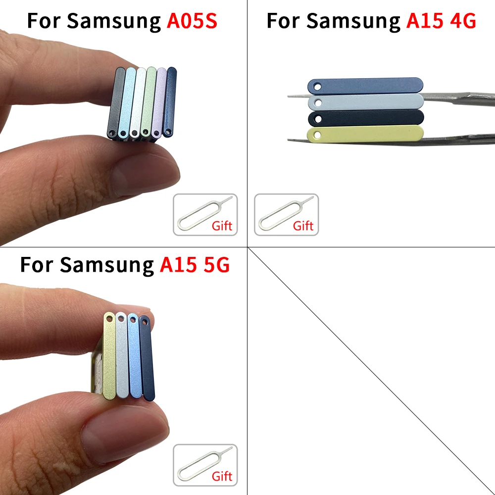 10 шт. держатель для двух SIM-карт Samsung A05 A05S Micro Nano