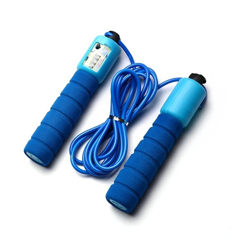 

Professional Jump Rope with Electronic Counter 2.7m Adjustable Fast Count Jump Rope Jumper Exercise Equipment