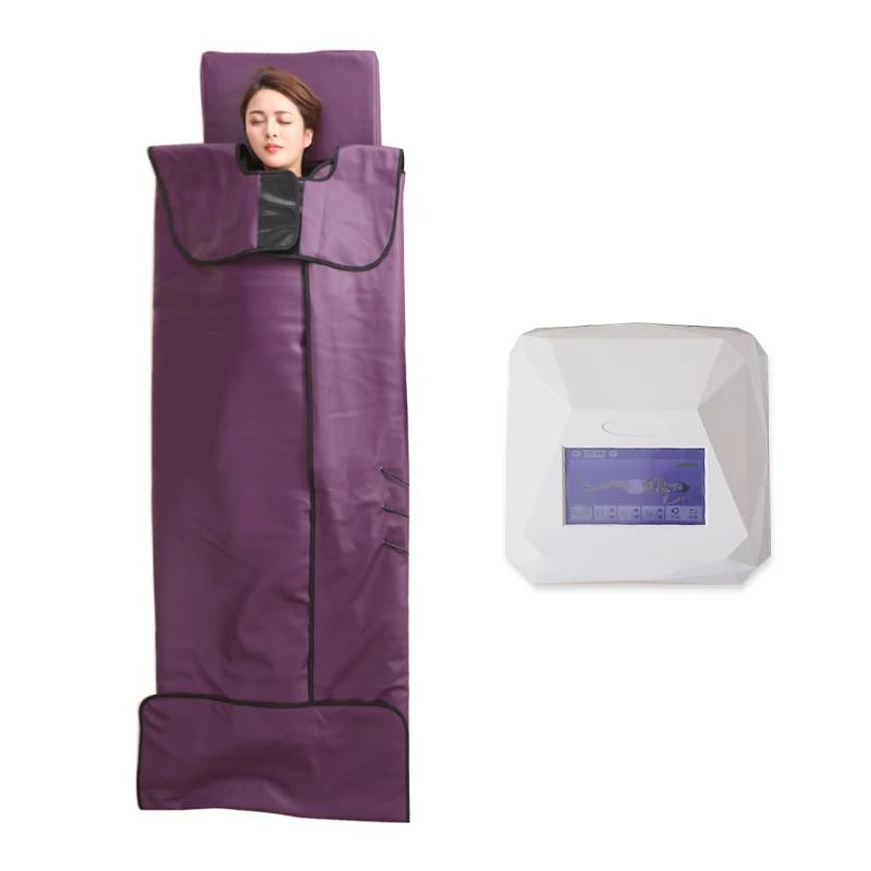 

Инфракрасная портативная 3-зонная инфракрасная сауна, фотонсветильник легкое одеяло для физиотерапии, паровая сауна на 1 человек