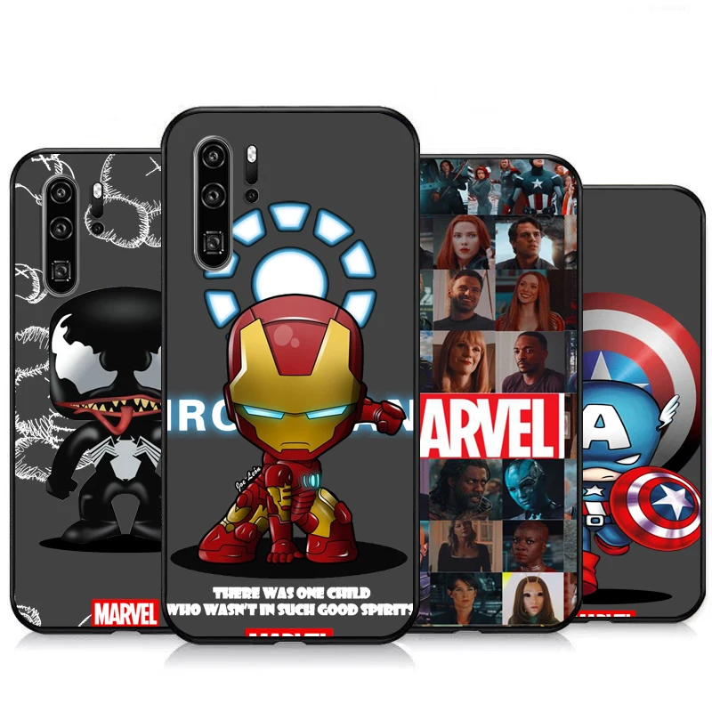 

Marvel Avengers Phone Cases For Huawei Honor P30 P40 Pro P30 Pro Honor 8X V9 10i 10X Lite 9A Carcasa Back Cover Soft TPU Funda