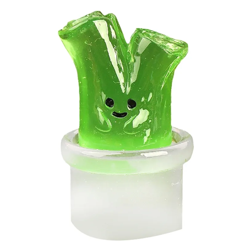 Серебристый мох овощи растение в горшках пейзаж миниатюрные фигурки орнамент