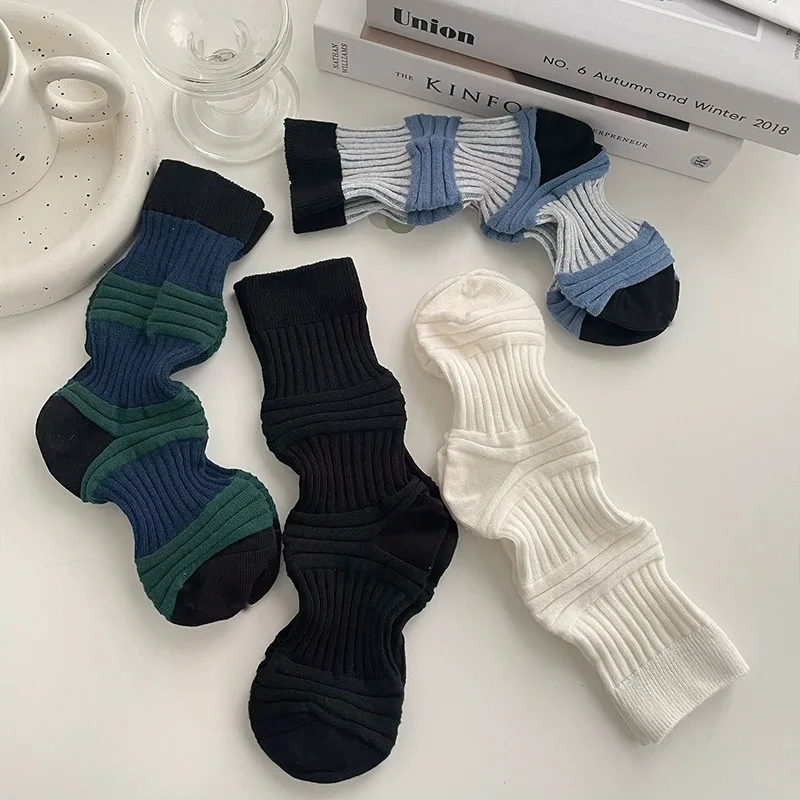 Socks Women Summer Lantern Socks 90% Cotton Mid Tube Socks Pile Pile Socks Women Novelty Cotton Socks