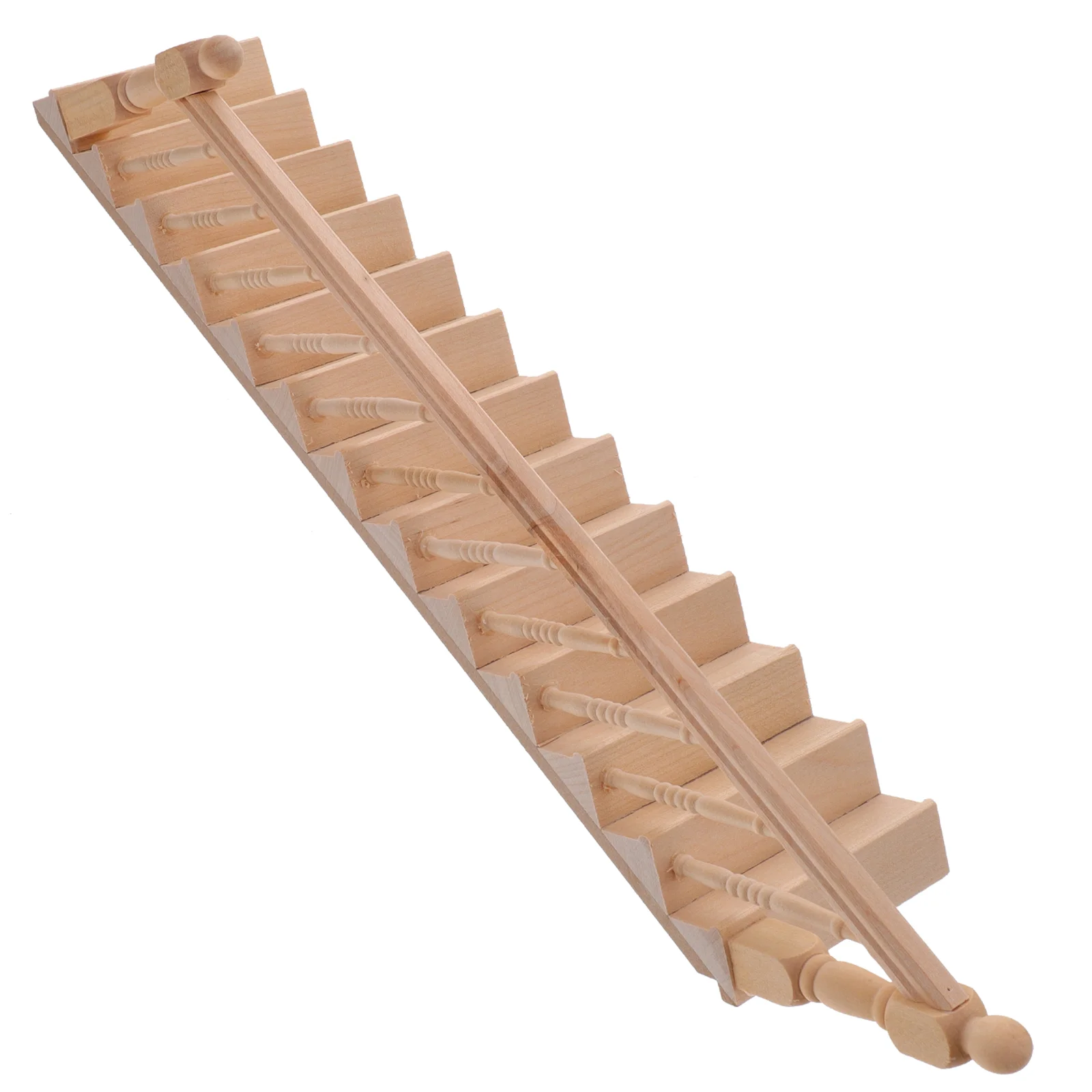 

Handrail Stairs Miniature Garden Suite Staircase Wooden Decorations Crafts House