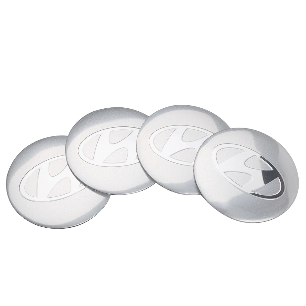 

4 шт. автомобильный значок, колпаки центральной ступицы колес, наклейки на обод шины, наклейки, аксессуары для Hyundai Elantra Accent Tucson i40 i30 i10 i2