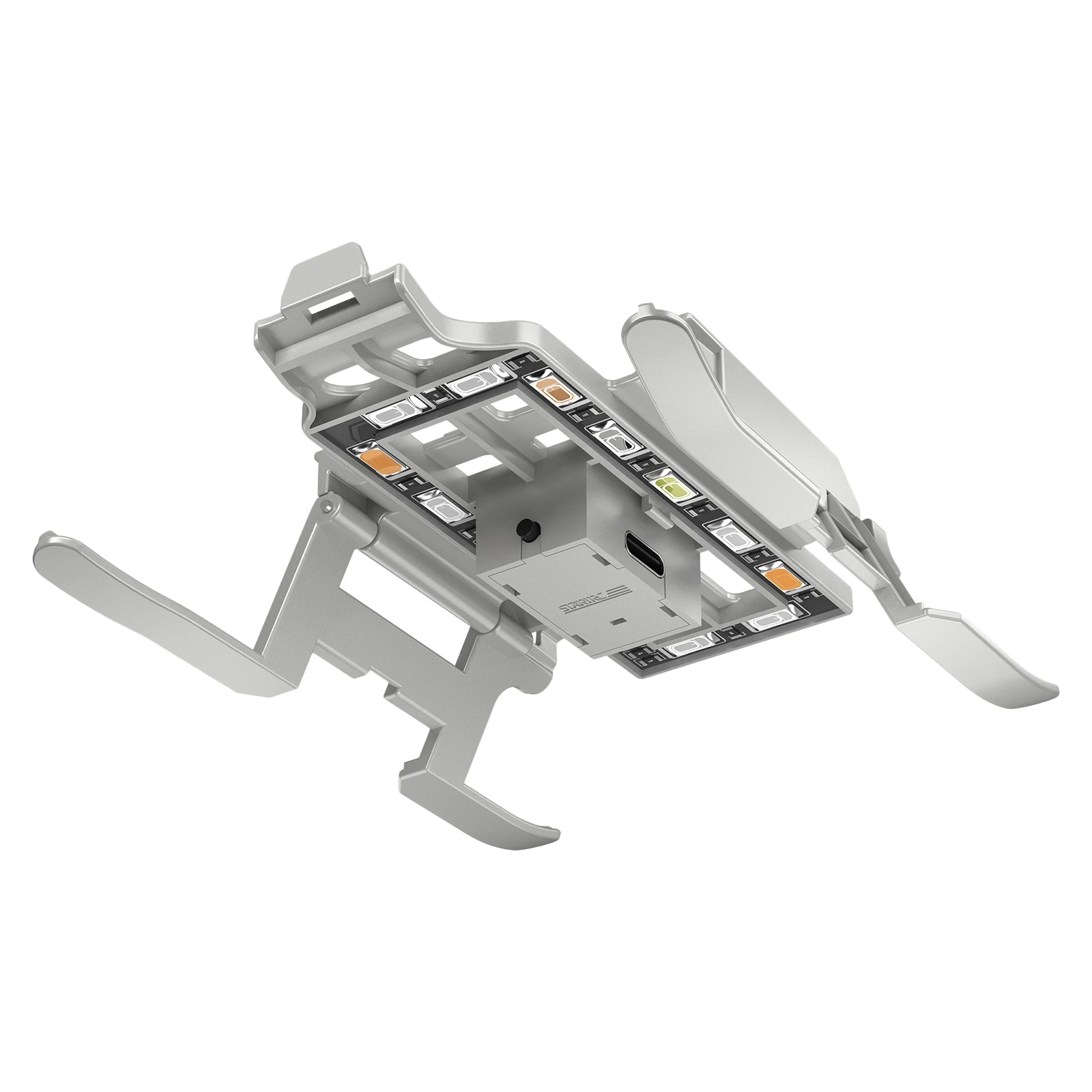 STARTRC LED Flash Lights Foldable Landing Gear Kits Extended Height Leg Tripod Stand Drone Accessories for DJI Mini 3 Pro