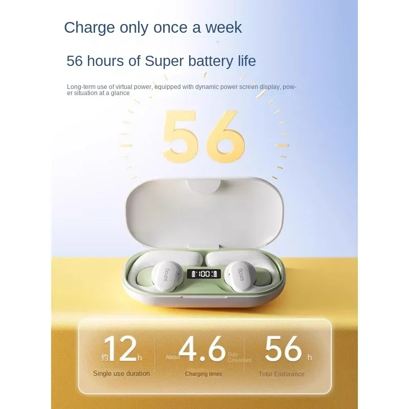 Беспроводная Bluetooth-гарнитура Sanag Z31 с ушным крючком