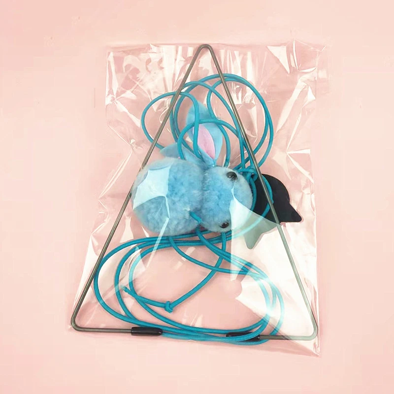 Похлопывающая стрекоза мышь игрушки для кошек Интерактивная подвесная веревка