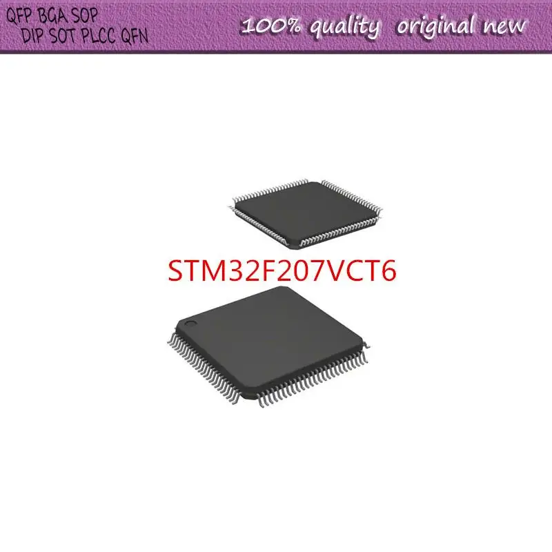 

NEW 1PCS/LOT STM32F207VCT6 STM32F STM32F207 STM32F207V STM32F207VC LQFP-100