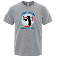 wandering penguin harajuku printing male t shirt crewneck s xxxl tshirt oversized vintage tee shirts summer soft mans t shirts