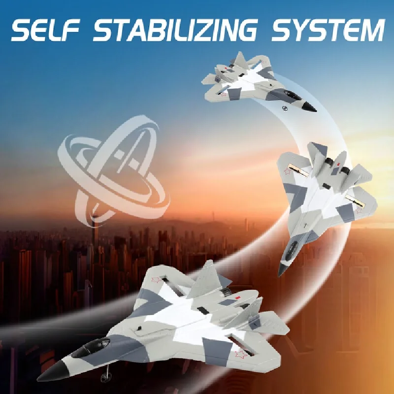 Новый радиоуправляемый самолет Fx657 двухканальный истребитель с дистанционным