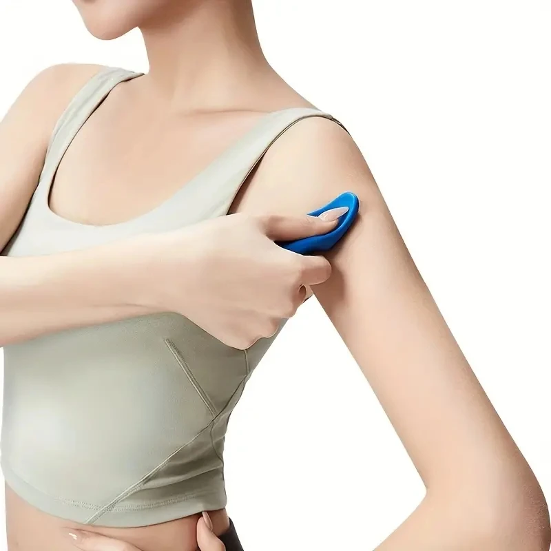 Т-образный ручной массажер для всего тела глубокое давление тканей от большого