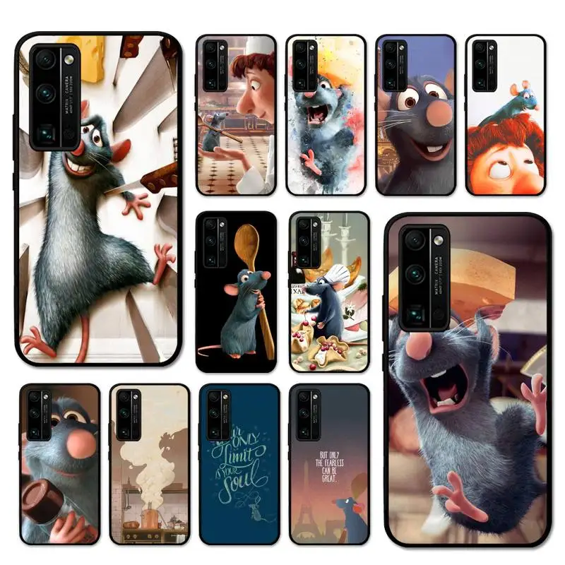 

Disney Ratatouille mouse Phone Case for Huawei Honor 10 i 8X C 5A 20 9 10 30 lite pro Voew 10 20 V30