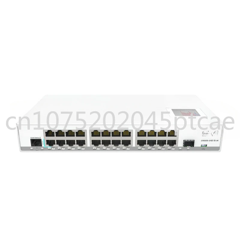 

CRS125-24G-1S-IN, Cloud Router Gigabit Switch, 24x 10/100/1000 Mbit/s Gigabit Ethernet with AutoMDI/X