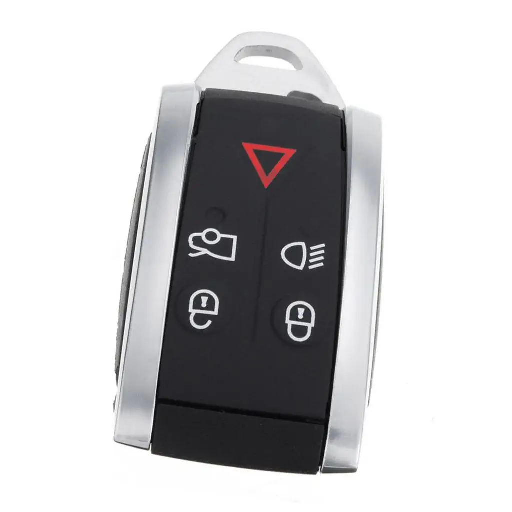 

5 Buttons Remote Keyless Key Fob Case with Uncut Blade For Jaguar XF XK XKR