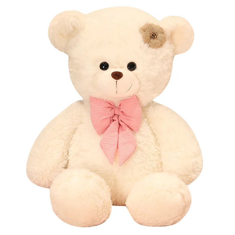

Lovely Giant Teddy Bear Plush Toy 60/80/100cm Big Bear Doll Soft Stuffed Animal Toy Furry Bears Plushies Birthday Gift for Girl