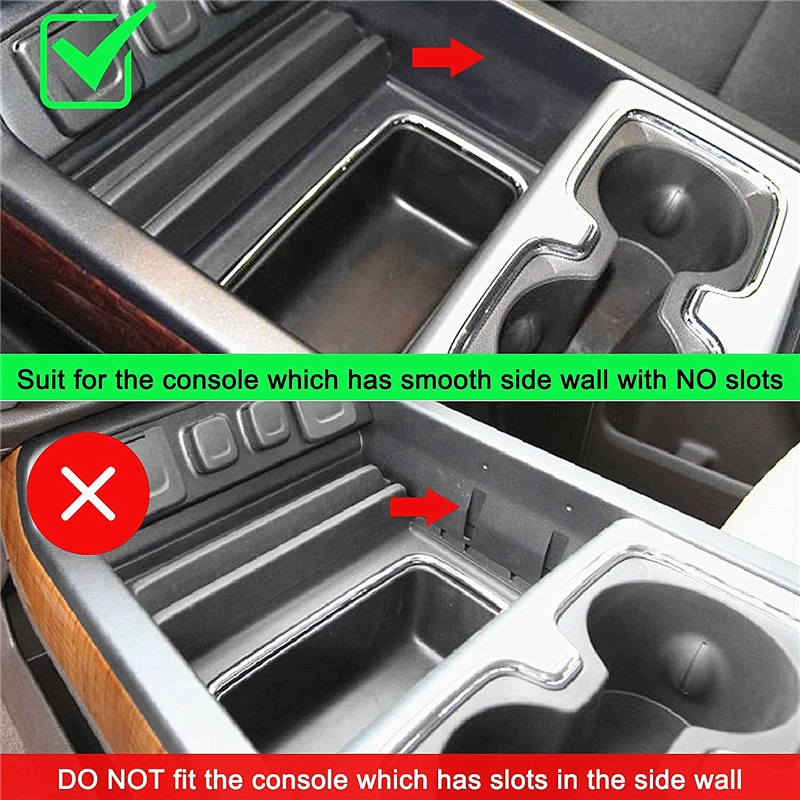 Центральная консоль крышка с секретным отсеком для Chevy GMC Silverado Sierra 1500 2500 2015 2016 2017