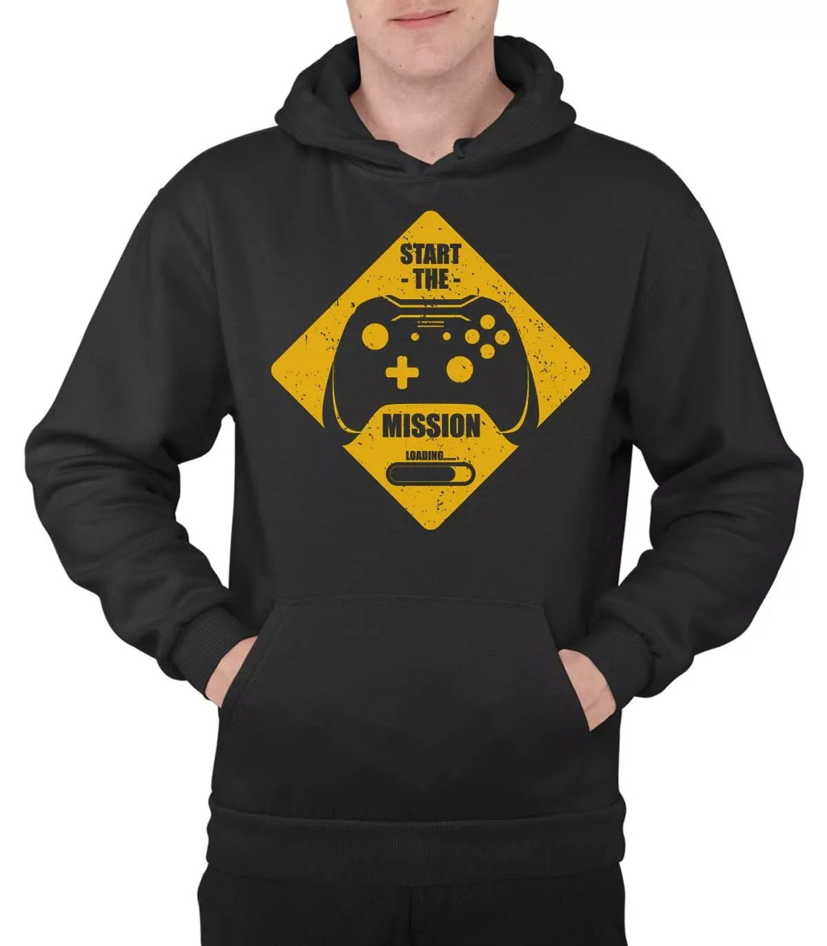 

NEW IN Start The Mission Loading-Gamer-video games hoodie, women's fashion, sizes S M L XL XXL, wear, Premium sweatshirt, h
