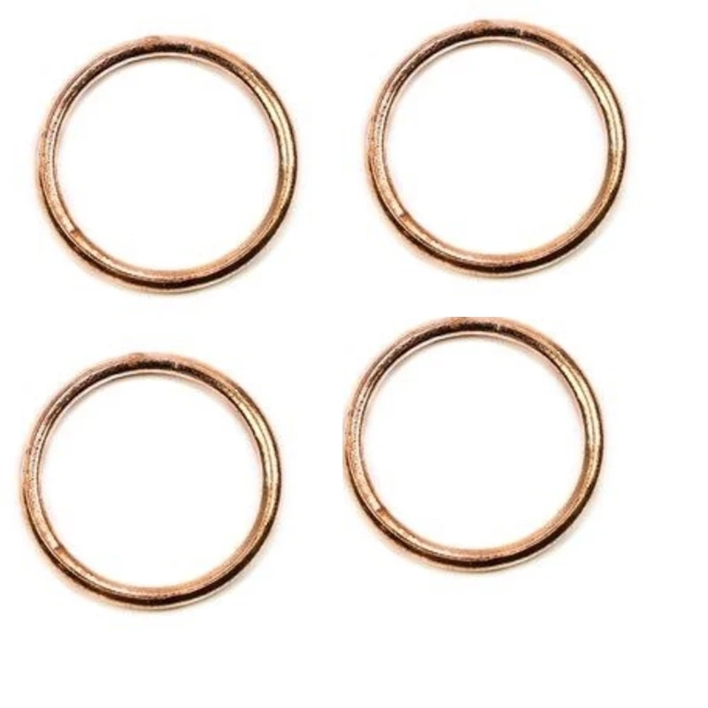 Медная Прокладка для выхлопной трубы мотоцикла 38,8*46,5*4 для Kawasaki KFX450 2008-2011 KLX450 2007-2011 KX450F 2006-2013