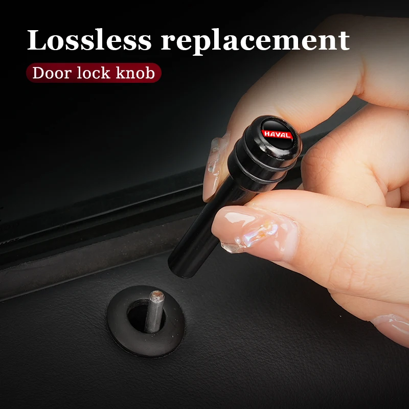 2 шт. декоративные защелки для дверей автомобиля крышка из сплава Пряжка дверного