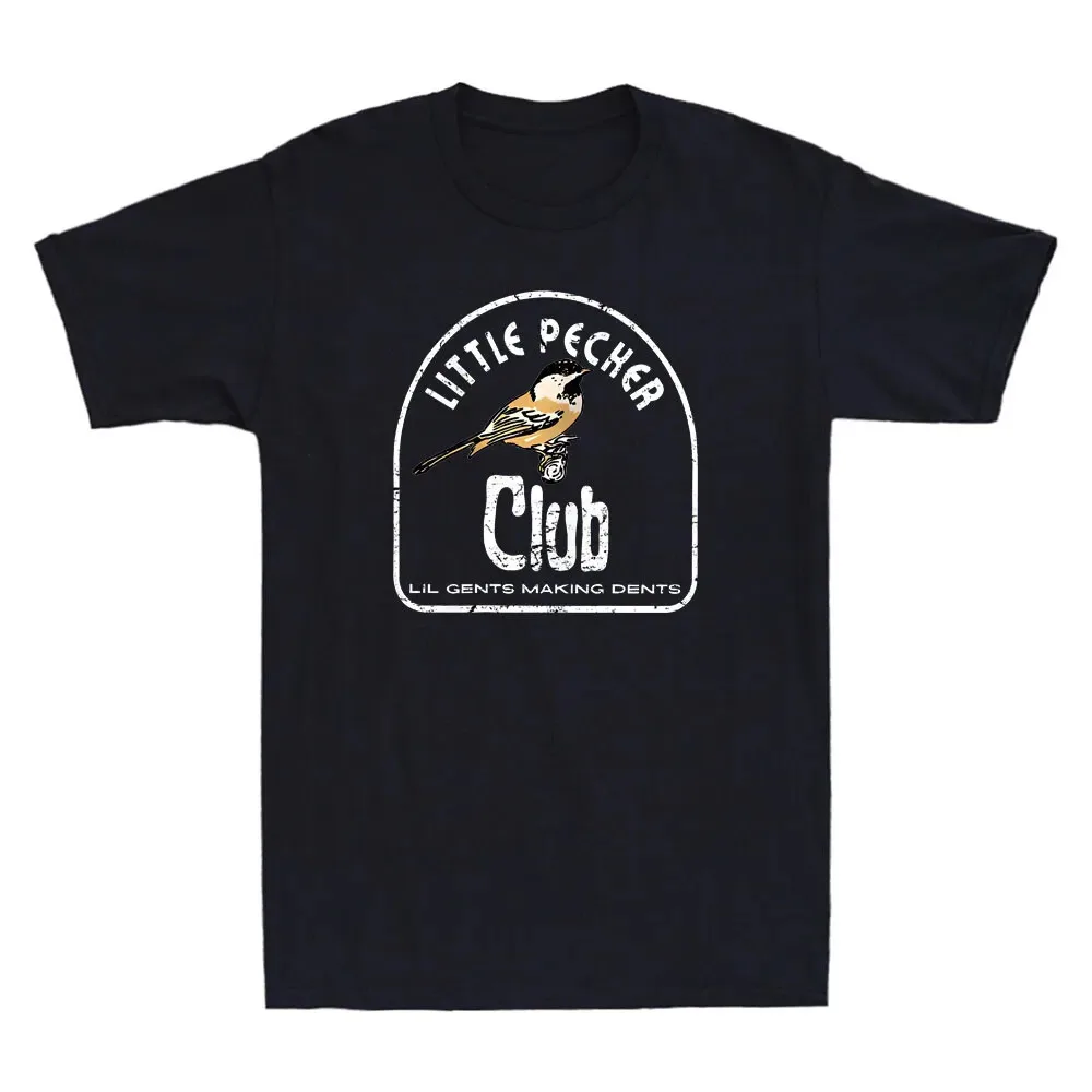Футболка унисекс Little Pecker Club Lil с забавными птицами для мужчин
