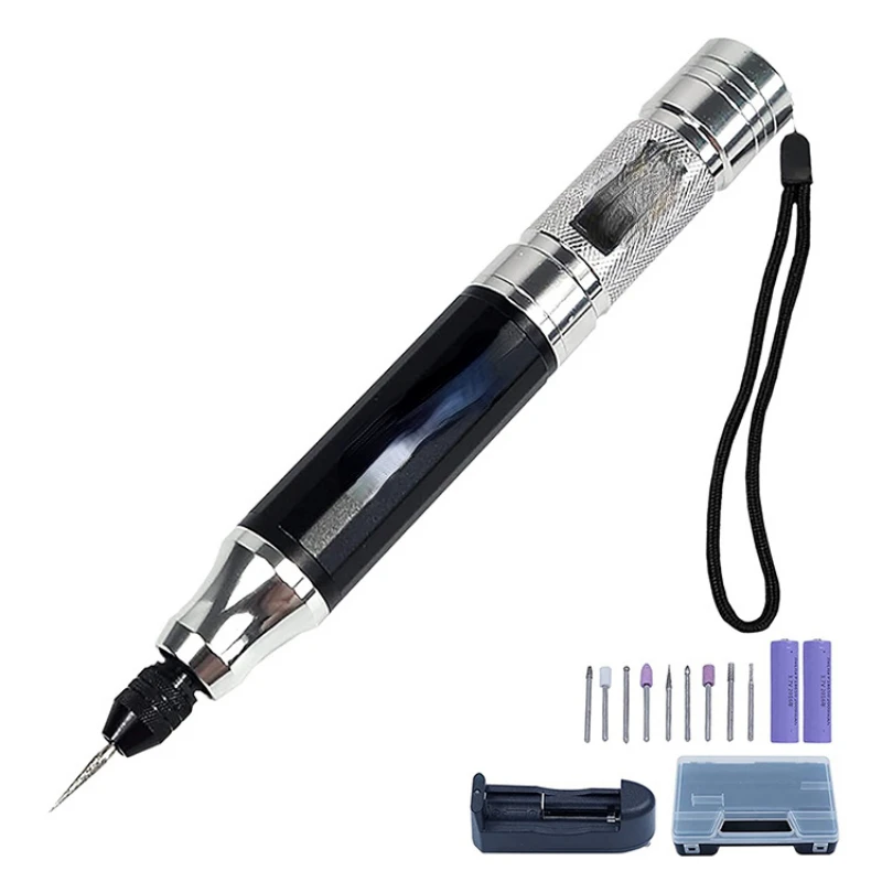 Jewelry Engraving Carving Polishing Drilling Lettering Engraving Tool Kit Engraving Pen Cordless Rechargeable Electric Grinding